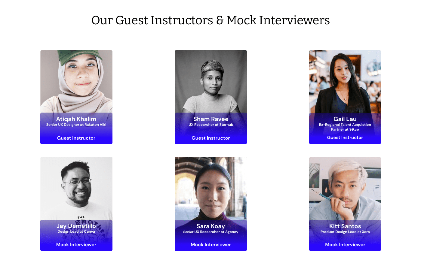 UX UX instructors of CuriousCore
